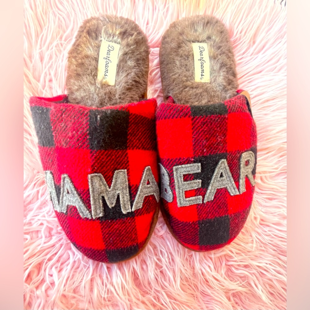 ❤️MAMA-BEAR DEARFOAM SLIPPERS❤️